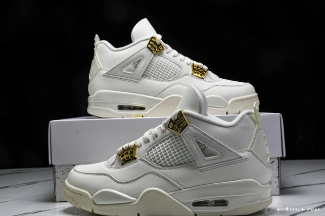 Jordan Gold 4 Retro AQ9129-170 Metallic 0817